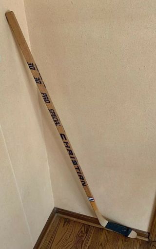 Christian Wood Hockey Stick Pro Special 30 30 Lh Left Mn Usa Made Vintage 62”
