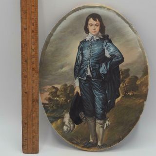 Vintage Blue Boy by Thomas Gainsborough Artmark Print on Fabric made in Italy 2