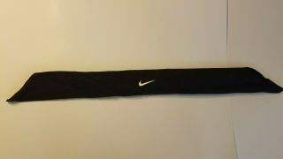 Vintage Nike Federer Adult Unisex Dri - Fit Bandana - Black/white - Polyester