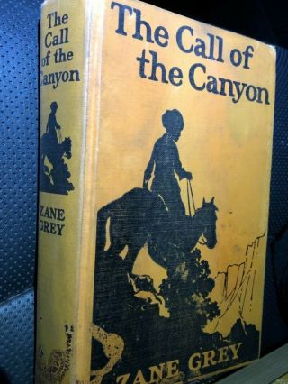 The Call Of The Canyon Zane Grey Book 1924 Vintage