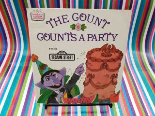 Vintage Sesame Street The Count Count 