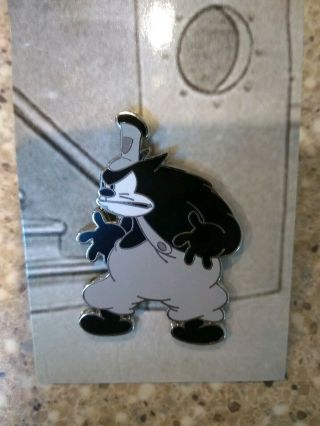 Disney Trading Pin Peg Leg Pete Vintage Character Black White Steamboat Willie