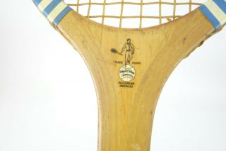 Wright & Ditson The Hub Vintage Wooden Tennis Racquet 4 3/4 3