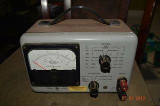 Vintage Hewlett Packard Ac Transistor Voltmeter 403a Western Electric Hp