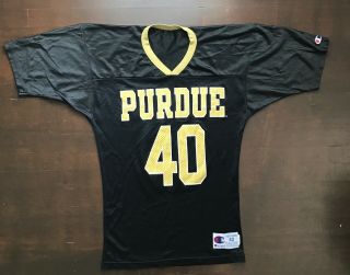 Vintage Purdue University Boilermakers 40 Football Jersey Mens 40 Small Usa