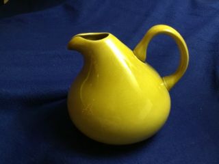 Vintage Russel Wright American Modern Open Carafe Pitcher Chartreuse