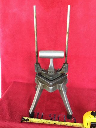 Vintage Heavy Duty Industrial Commercial French Fry Potato Cutter Maker Slicer
