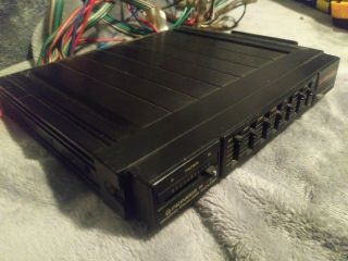 Vintage Pioneer BP - 650 Graphic Equalizer amplifier amp car stereo 25w,  25w 2