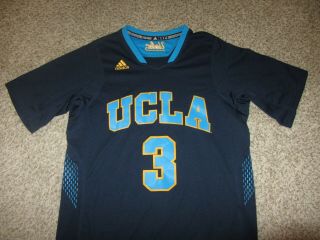 Vintage Ucla Bruins Adidas Soccer Jersey Sewn Navy Blue Ncaa College Small S Sm