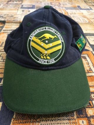 Vintage Kangaroos Nrl Rugby League Hat Cap 2004
