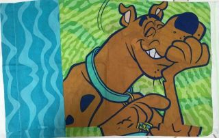Vintage Scooby Doo Pillow Case 30 X 20 In By Dan River Made In Usa