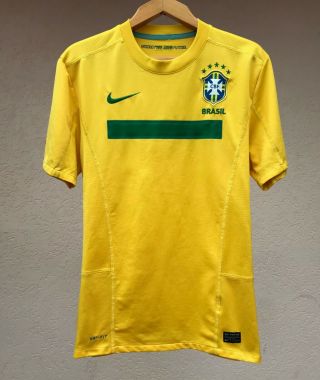 Brazil National Team 2011/2012 Home Football Soccer Shirt Jersey Camiseta Nike