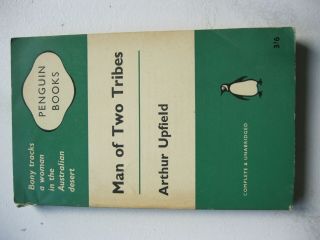 Penguin Vintage Crime Book,  Man Of Two Tribes By Arthur Upfield 1962 No 1503