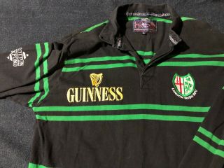 Vintage London Irish Rugby Away Jersey 1996 - 1997 Longsleeve Xl
