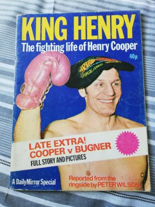 King Henry - The Fighting Life Of Henry Cooper By Peter Wilson (paperback)