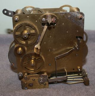 Vintage Franz Hermle Clock Movement 341 - 020 0 Jewels