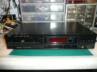 Vintage Jvc Xl - Z444bk Single Compact Disc Digital Cd Player & Great