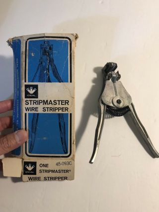 Ideal Stripmaster Wire Stripper Strip Master Hand Tool Vintage