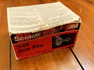 Vintage 3m Scotch Bow Pins S - 89