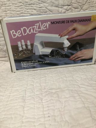 Vintage Bedazzler 90s Instructions Box W Ideas Patterns