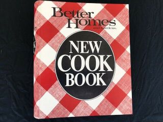 Vintage 1981 Better Homes And Gardens Cook Book Ring Binder -