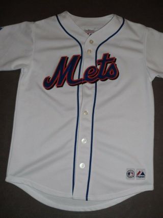Majestic Pedro Martinez York Mets Jersey Youth L Red Sox Wright Noah