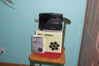 Vintage Bell & Howell 10ms Dual 8mm 8mm/ Std 8mm Movie Projector,