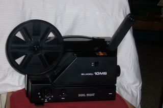 Vintage Bell & Howell 10MS Dual 8mm 8mm/ Std 8mm Movie Projector, 2