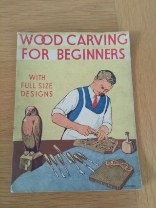 Vintage Book Wood Carving For Beginners