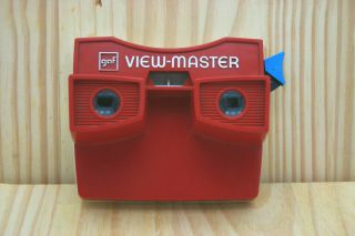 Vintage Gaf View - Master Viewer Usa Red / White