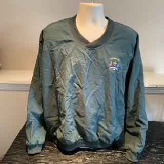 Vtg Ryder Cup The Country Club Golf Pullover Windbreaker Jacket 1999 Mens Large