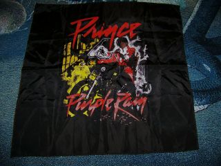 Vintage 1984 Prince & The Revolution Purple Rain Tapestry Flag Banner Poster