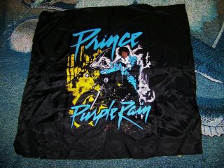 Nos Vintage 1984 Prince & The Revolution Purple Rain Tapestry Flag Banner Poster