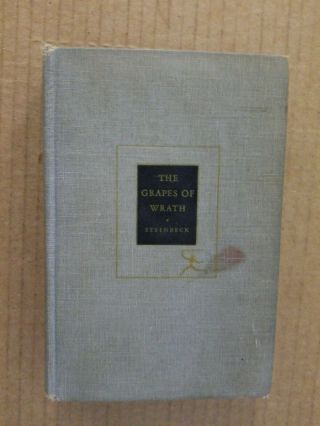 The Grapes of Wrath by John Steinbeck Modern Library Edition 1939 vintage 2