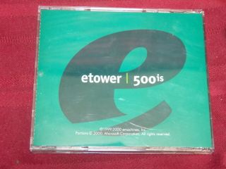 Vintage eMachine eTower 500is Recovery Restore CD 2