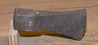 Collectible Early Axe Head Trade Embossed Vintage Blacksmith Trapping Tool 338