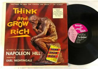Napoleon Hill Think And Grow Rich Vtg 60 