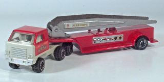 Vintage Tonka Fire Department 7 Aerial Ladder Truck Engine 11.  5 " Scale Model
