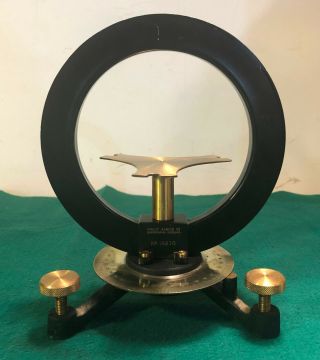 Vintage Philip Harris & Co Ltd Birmingham England No 18270 Tangent Galvanometer
