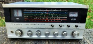 Vintage Realistic Model Dx - 160 Solid State Communications Receiver