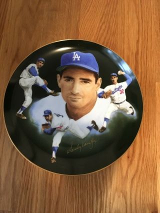Sandy Koufax Autographed/gold Signed Collector 
