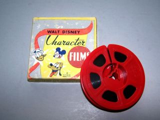 Vintage 8mm Walt Disney Character Films 1817 Fire Chief Mickey 1950 