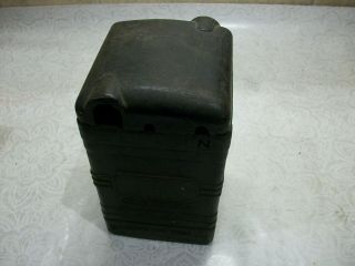 Bsa & Other Vintage Motorcycles Battery Cover - Not Fibre Glass C/w Top