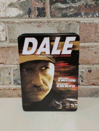 Limited Edition Dale Movie Narrated By Paul Newman 6 Discs Tin Dale Earnhardt