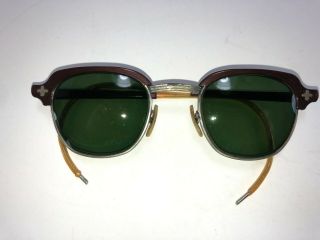 Vintage Bausch & Lomb Safety Glasses Sunglasses