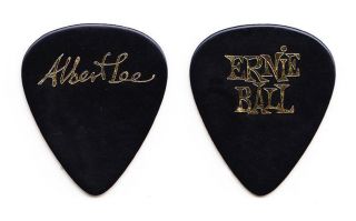 Vintage Albert Lee Signature Black Guitar Pick - Eric Clapton