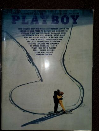 Playboy - November,  1969 Back Issue - Vintage,  Man Cave.