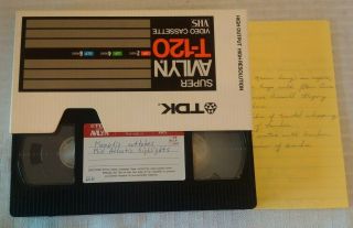 Vintage 1980s Memphis Lawler Hart Vhs Video Tape Nwa Wwf Blank 4hr Wrestling Tv