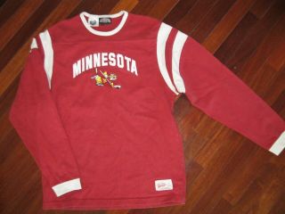 Old Time Hockey Minnesota Golden Gophers Official Nhl Maroon Sweatshirt - Medium