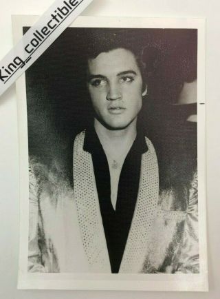 Elvis Presley Rare Vintage Photo By R.  T.  Shaban 1977